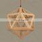 Vintage Wooden Pendant Light Hanging Light  Home Restaurant CE Modern Lamp Chanderlie