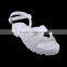 2016 new modern beautiful summer new design girl buckle ankle sandals whole white
