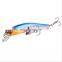 10cm 8.4g 10 colors 3D Bionic eyes Saltwater Fish Baits with Treble Hooks  Quivering Minnow Bait Fishing