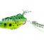 wholesale Topwater Soft lure 14G fishing frog for reservoir pond stream ocean sea fishing