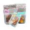 Special Shape Mason Jar Pouch Reusable Stand Up Plastic Zipper Bags