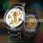 SKMEI 9243 Stainless Steel Mechanical Watch Men Luxury Brand Automatic Business Wristwatch