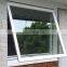 Cheap toilet tempered double glass parts aluminum awning window