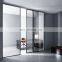 2021 Hot selling Huge Interior Patio Ultra Slim Frame Sliding Door With 2 Track