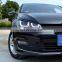 Hot sale 2 pcs Headlights Eyebrow Eyelids ABS Chrome Trim Cover for Volkswagen VW Golf 7 MK7 GTI R Accessories Car Styling