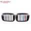 G01 G02 grill for BMW X3 X4 high quality single slat line three color kindly mesh grill for BMW G01 G02 2018-IN