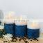 Wholesale Electronic Simulation White Wax Moving Flame Color Changing Pillar Led Candle