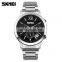 SKMEI 9097 Branded Stainless Steel Watch Japan Movement Quartz Watch Reloj Quartz Qatch Luxury Men Watch for Business