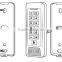 HSY-S215W Metal case 2 Door 125khz Wiegand26 input Standalone Access Control Keypad with relay