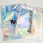 Bagease Star pack Rainbow Shiny Transparent Foil Resealable Stand Up Pouch For Earrings Packaging Cosmetic Tools Packing