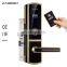 Zinc Alloy RFID Electronic Key Card Door Lock hotel Access Control For Hotel/ Home