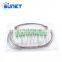 FTTH  1*16 2*16 1*8 2*8 Fiber Optic Steel Tube Type PLC Splitter