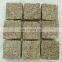 Yellow and grey granite paving blocks /wholesale paving stones