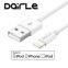 apple mfi certified 8 pin lightning to usb charging data cable c48 connector 8-pin pvc tpe for iphone 6