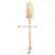 wholesale high quality bamboo dry skin body brush natural boar bristles bath brush