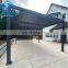 Modern Design Aluminium Frame Terrace Waterproof Metal Garden Decorative Pergola