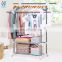 Stable quality clothes display fold out clothes rack