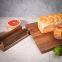 Wholesale Large Acacia Wood Cutting Board with Holder Wooden Cutting Boards Kitchen Chopping Board