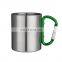 Good Quality Metal Cups with Carabiner