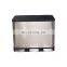 Stainless Garbage Can Metal Dustbin Steel Recycle Kitchen Waste Foot Step Pedal 3 Compartment Trash Bin