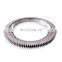 RK6-33E1Z factory thin section flanged slewing bearing with outer teeth