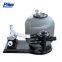 Side Mount Outdoor Sand Filter Pump Combo with Glass Fiber Tank Full Filtration System for Swimming Pools Easy Operation