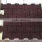 Driveway recycled rubber floor mat