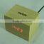 2015 Office Led Click Table Wooden Alarm Clock with Touch Function