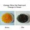 Orange to Green Color-changing Silica Gel Desiccant 3-5mm Moisture Absorber Beads