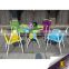 Hot sale garden wicker furniture dining set table and chair modern for restaurant