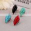 Activating Joint Multicolor Stone Crackle Turquoise Ring