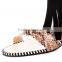 2015 New fashion Trendy multi-color faux leather snake printe fringe buckle dress sandals for lady