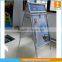 Hot Selling Advertising aluminum a frame poster stand with steel frame