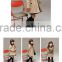 2015 european style fancy young girls outwear with high quality