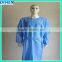 Disposable Nonwoven PP Yellow Isolation Gown Elastic Waist Surgeon Gown
