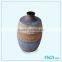 Home decorative wood craft items-k metal artistic vases