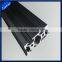 Used for rail system aluminum extrusion makerslide black anodized alu profile