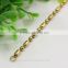 14K Gold Plated Simple Gold Chain Necklace ,Gold Neck Chain Designs
