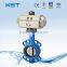 Pneumatic Wafer Butterfly Valve, Aluminium Body Butterfly Valve
