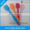 Silicone mixing spatula set in 4 colors with customized logo