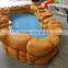 fiberglass artificial stone swimming pool