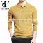 Wholesale china family couple custom printing Logo men sport golf polo neck design long yellow latest style men's t-shirt