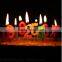 Hot sale Colourful number shaped birthday candles