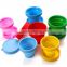 custom portable collapsible silicone foldable cup for sport with lids cover