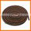 Polyester braided shoelaces
