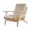 Hotel leisure furniture Replica Hans Wegner Wood GE290 Chair