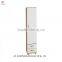 european style bedroom furniturer white MDF board wheels sliding wardrobes