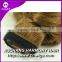 Quality long human hair ponytail/blonde synthetic ponytail/hair clip ponytail