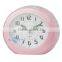 plastic table alarm clock snooze light clock, desk clock