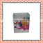 manufacturing delicate colorful flowers and plants paper shopping bag